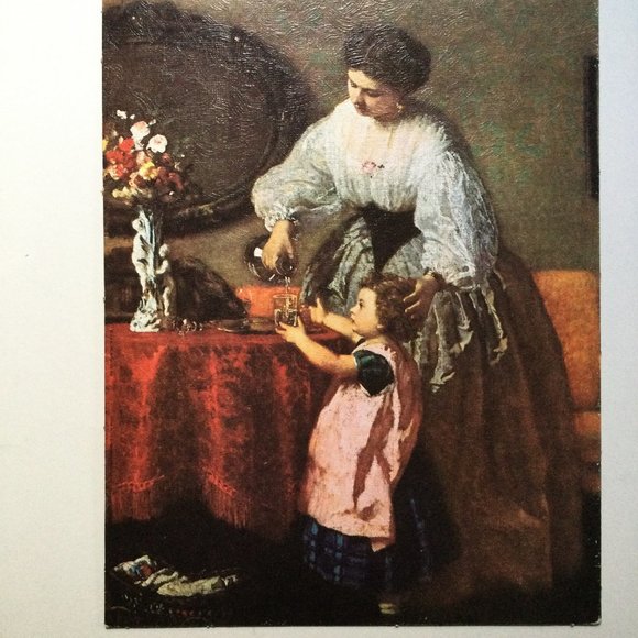 Vintage Gellman fine art prints "mother love" by Kraus 11" x 14" framed - Picture 5 of 8